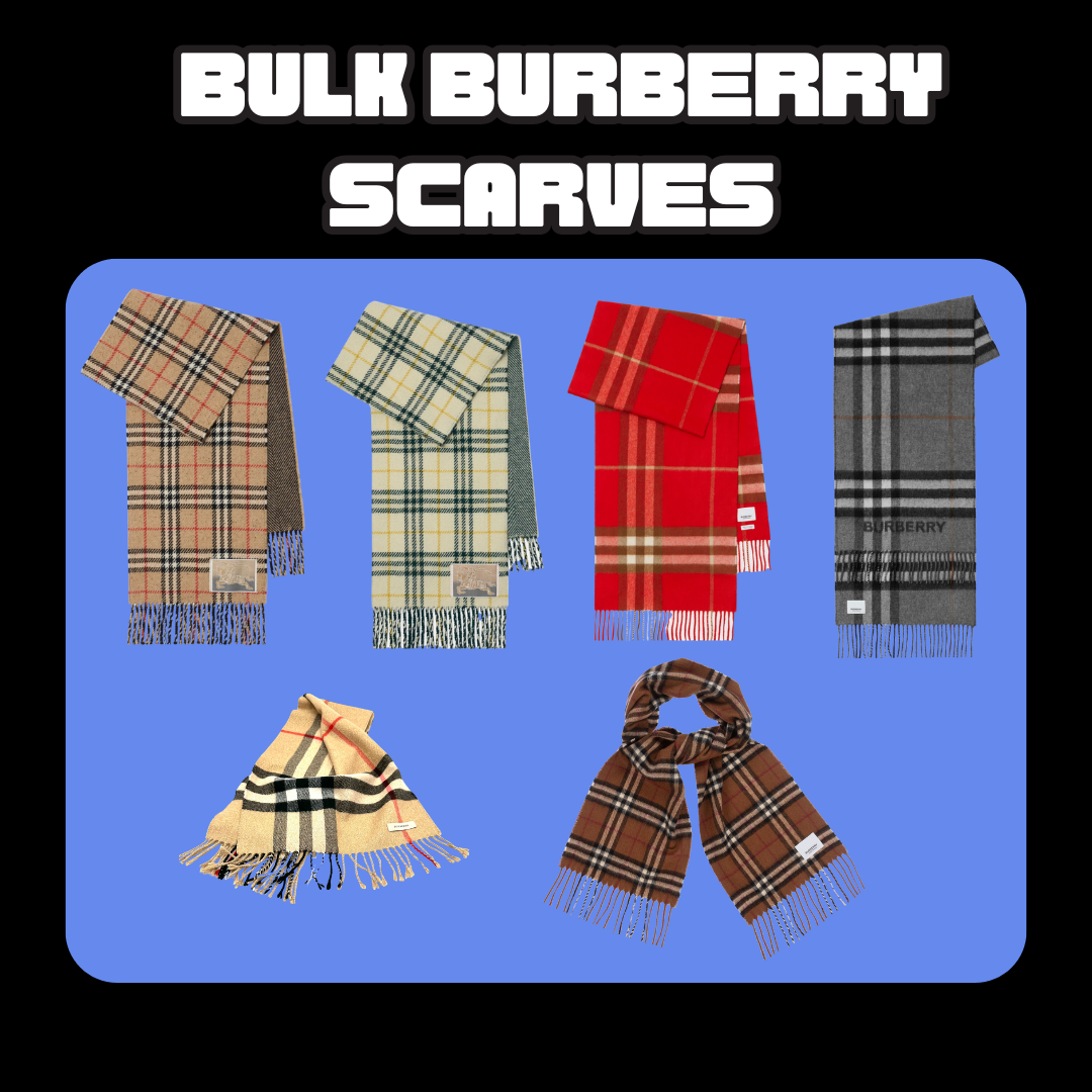 CB Supplier: Bulk Burberry Scarves