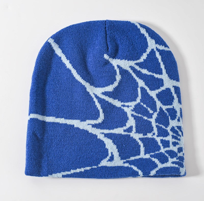 Spider Web Y2K Warm Beanie Hat Lightweight Fashion Hat