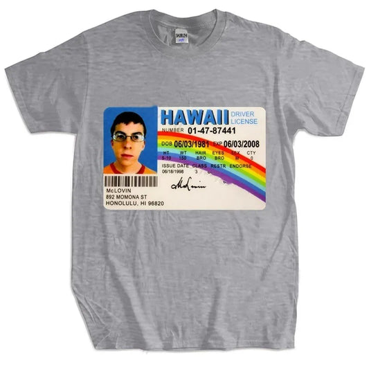 SuperBad McLovin ID Card T-shirt