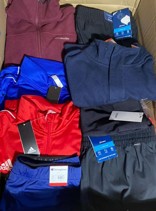 Designer Clothing Wholesale Box -  Adidas, Crew Clothing Company, Berghaus