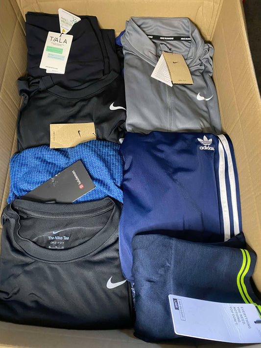 Designer Clothing Wholesale Box - Nike, Lulu Lemon, Adidas