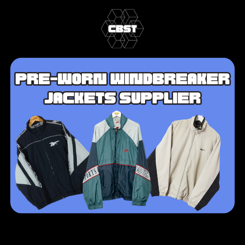 CB Pre-Worn Supplier: Windbreaker Jackets