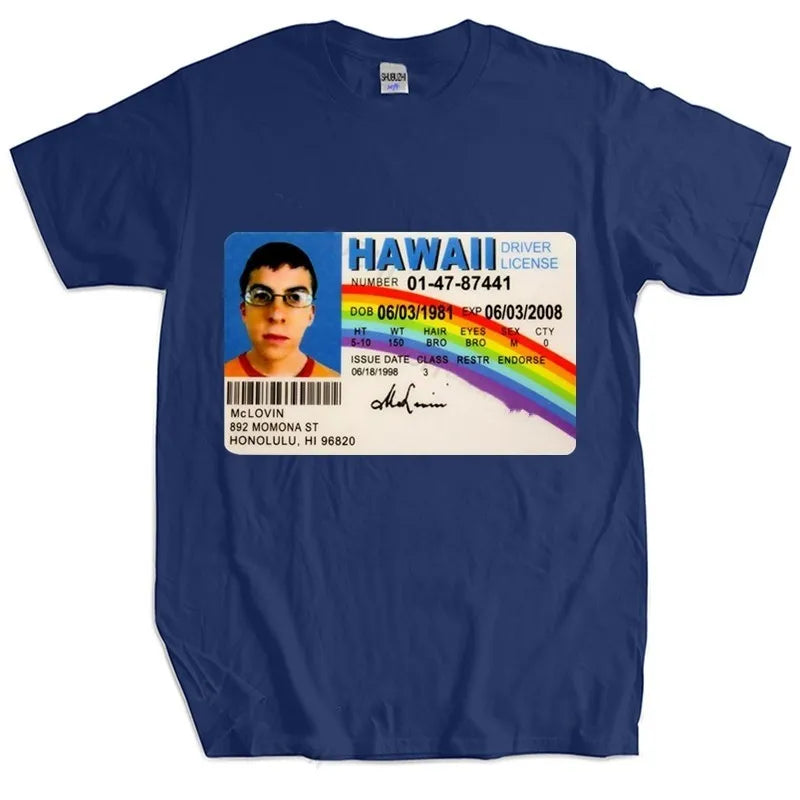 SuperBad McLovin ID Card T-shirt